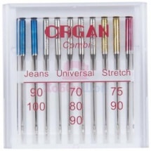 Универсальный набор комбинированных игл ORGAN COMBI №70-100 (10 шт.)