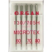 Набор игл ORGAN Microtex №60-80 (5 шт.)