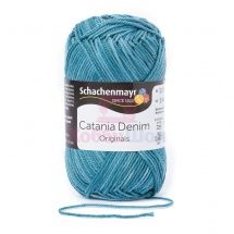 Пряжа для ручного вязания Schachenmayr Catania Denim 50 гр цвет 00186