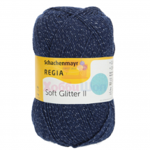 Пряжа для ручного вязания Schachenmayr Regia Soft Glitter 100 гр цвет 00055