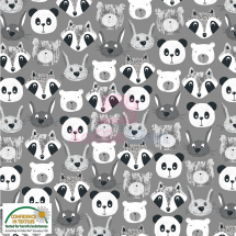 Ткань хлопок 100% Stof Pretty Panda 4501-194