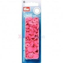 Кнопки Color Snaps пластик 30 шт ярко-розовый Prym 393147