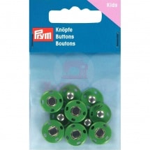 Кнопки пришивные латунь 14 мм 5 шт зеленый Prym 341907