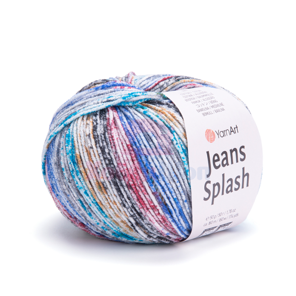 Пряжа для ручного вязания YarnArt Jeans Splash 50 гр цвет 942