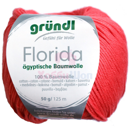Пряжа для ручного вязания Gruendl Florida 50 гр цвет 08