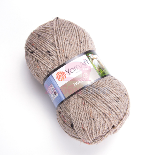 Пряжа для ручного вязания YarnArt Tweed 100 гр цвет 227