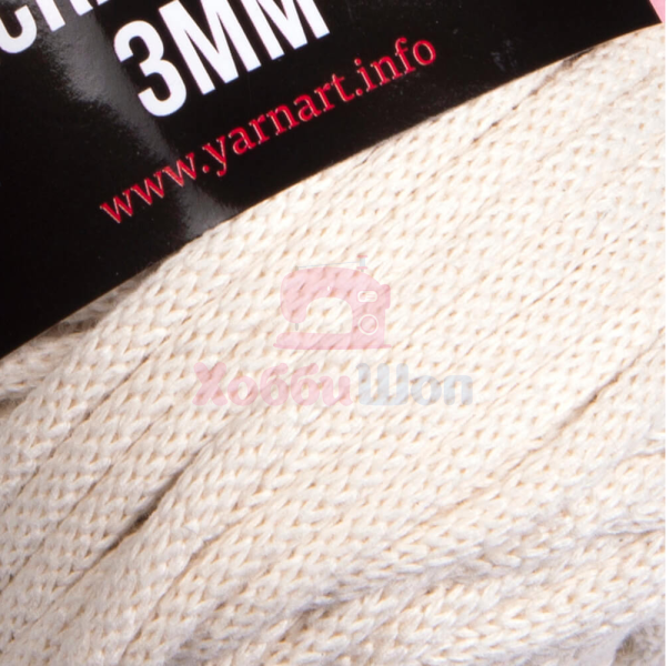 Пряжа для ручного вязания YarnArt Macrame Cotton Cord 3мм 250 гр цвет 752