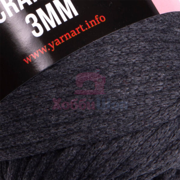 Пряжа для ручного вязания YarnArt Macrame Cotton Cord 3мм 250 гр цвет 758
