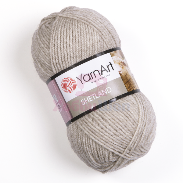 Пряжа для ручного вязания YarnArt Shetland 100 гр цвет 504