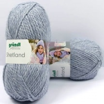 Пряжа для ручного вязания Gruendl Shetland 100 гр цвет 03