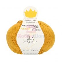 Пряжа для ручного вязания Schachenmayr Regia Silk 100 гр цвет 00025