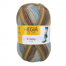 Пряжа для ручного вязания Schachenmayr Regia Color 6ply 150 гр цвет 06231