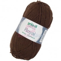 Пряжа для ручного вязания Gruendl Royal 50 гр цвет 21