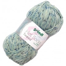 Пряжа для ручного вязания Gruendl Hot socks Tweed 100 гр цвет 06