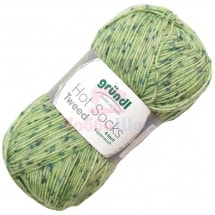 Пряжа для ручного вязания Gruendl Hot socks Tweed 100 гр цвет 07