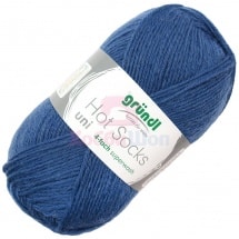 Пряжа для ручного вязания Gruendl Hot Socks Uni 50 гр цвет 11