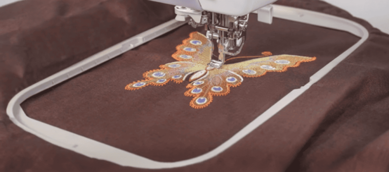 Как работает вышивальная машина