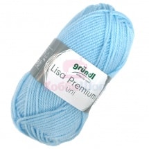 Пряжа для ручного вязания Gruendl Lisa Premium 50 гр цвет 08