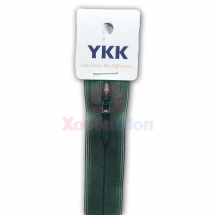 Молния 20 см потайная неразъемная YKK темно-зеленый 870