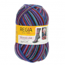 Пряжа для ручного вязания Schachenmayr Regia Color Design Line 4ply 100 гр цвет 03867