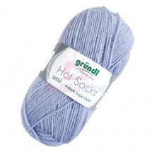 Пряжа для ручного вязания Gruendl Hot Socks Uni 50 гр цвет 52