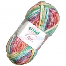 Пряжа для ручного вязания Gruendl Elba 50 гр цвет 03