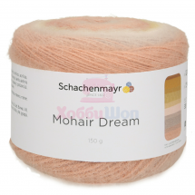 Пряжа для ручного вязания Schachenmayr Mohair Dream 150 гр цвет 00081