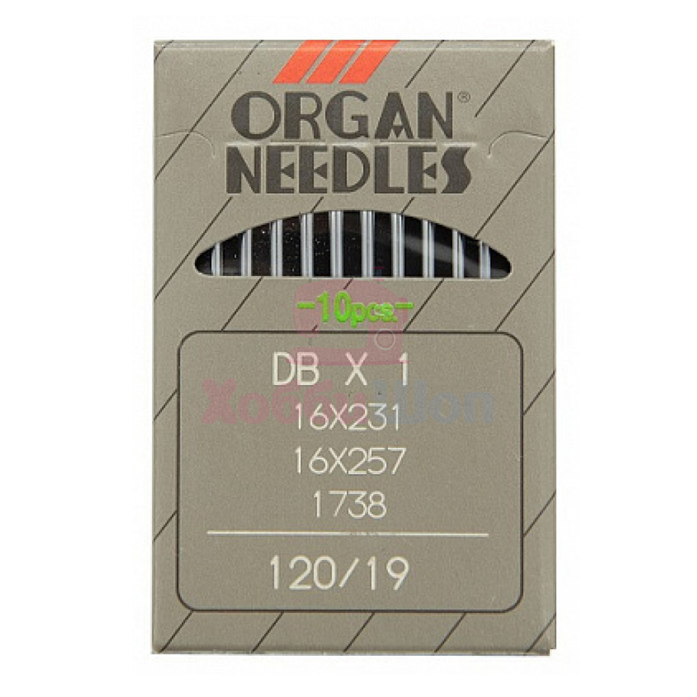 Промышленные иглы универсальные ORGAN DBx1 №120
