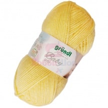 Пряжа для ручного вязания Gruendl Baby uni 50 гр цвет 02