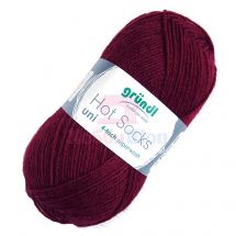 Пряжа для ручного вязания Gruendl Hot Socks Uni 50 гр цвет 19