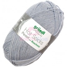 Пряжа для ручного вязания Gruendl Hot Socks Pearl 50 гр цвет 02