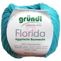 Пряжа для ручного вязания Gruendl Florida 50 гр цвет 17