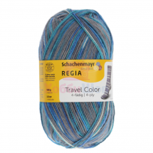 Пряжа для ручного вязания Schachenmayr Regia Color 4ply 100 гр цвет 01119