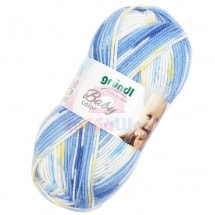 Пряжа для ручного вязания Gruendl Baby color 50 гр цвет 05