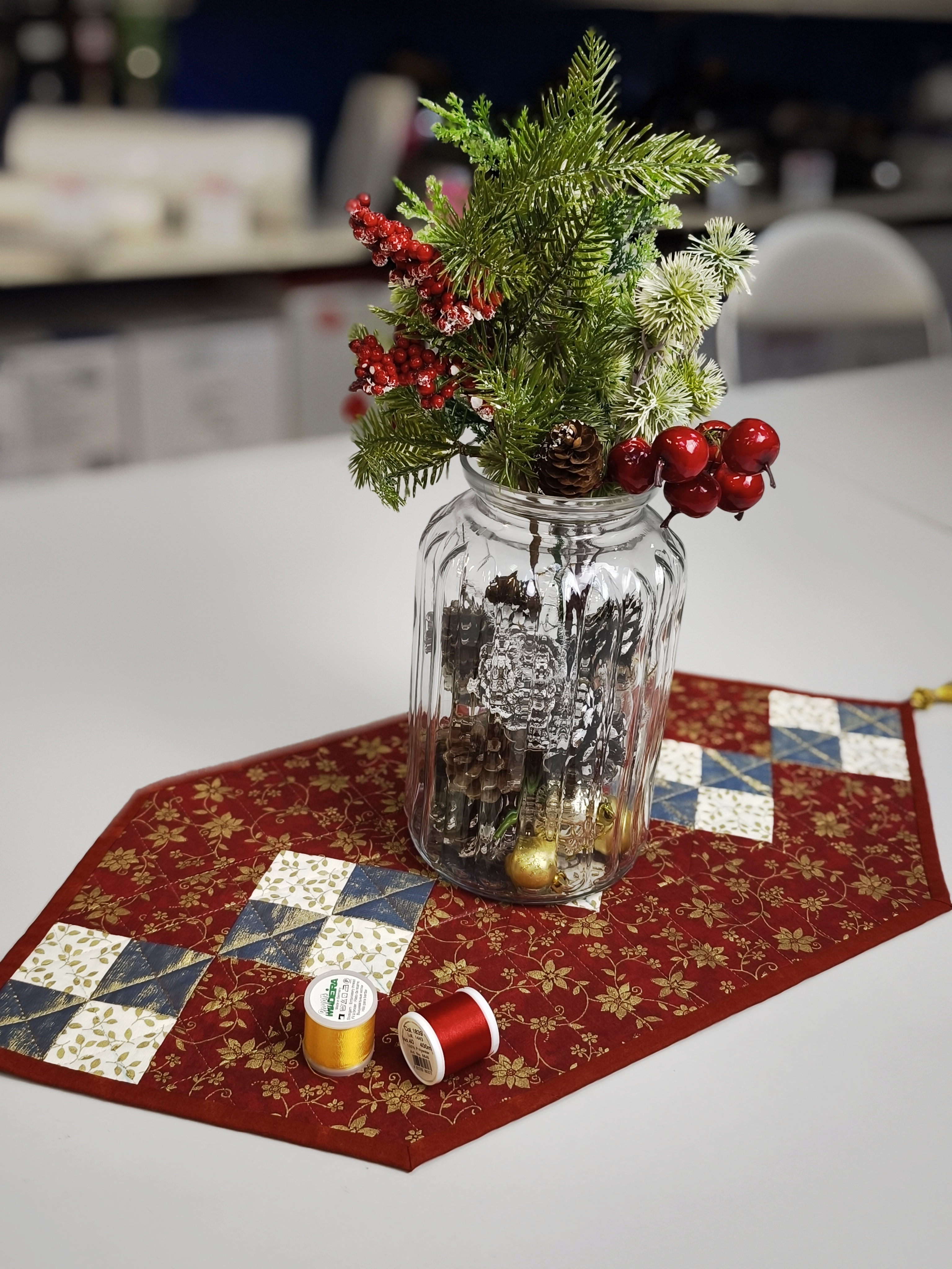 Мастер-класс «НОВОГОДНЯЯ ДОРОЖКА»