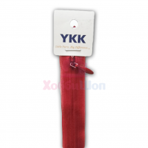 Молния 60 см потайная неразъемная YKK вишневый 520