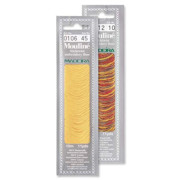 Нитки мулине Madeira хлопок 10м MOULINE арт.017 