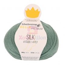 Пряжа для ручного вязания Schachenmayr Regia Silk 100 гр цвет 00018