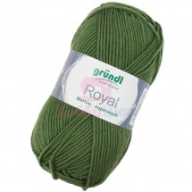 Пряжа для ручного вязания Gruendl Royal 50 гр цвет 09