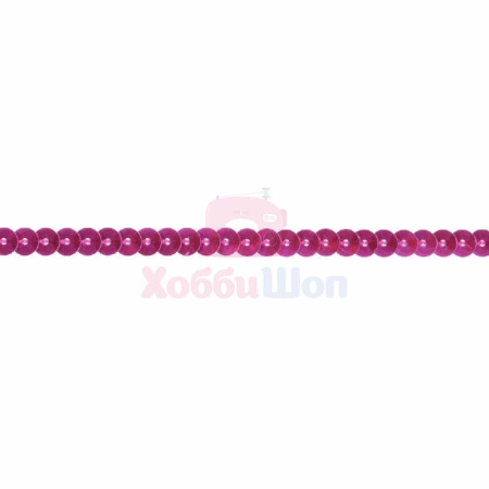 Тесьма с пайетками розовый 6 мм × 3 м Prym 916653