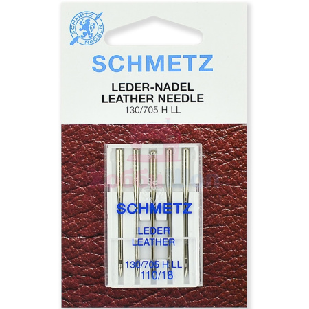 Набор игл кожа SCHMETZ LEDER LEATHER CUIR №110 (5 шт.) в интернет-магазине Hobbyshop.by по разумной цене