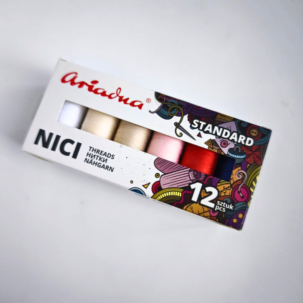 Набор ниток Ariadna Standart Base TALIA 120 (12x200м)