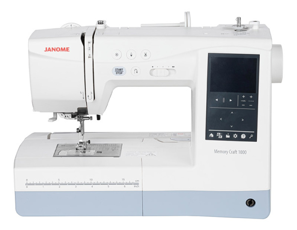 Швейно-вышивальная машина Janome Memory Craft 1000 Smoky Blue