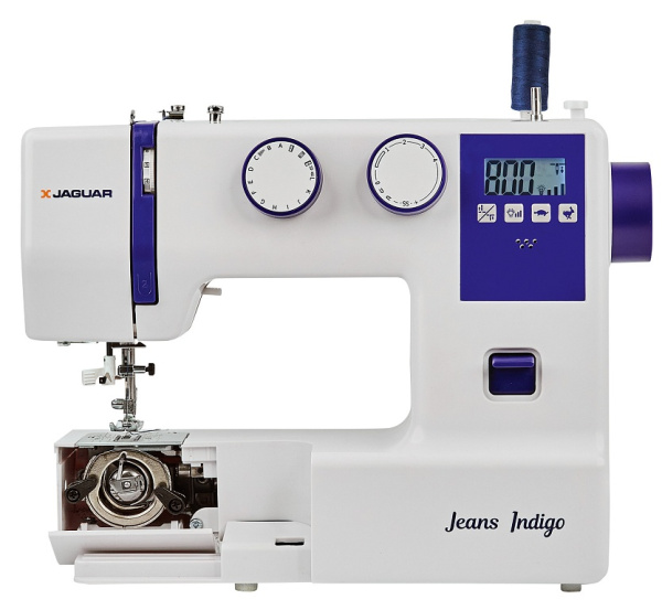 Швейная машина JAGUAR Jeans Indigo в интернет-магазине Hobbyshop.by по разумной цене
