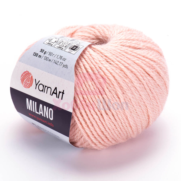 Пряжа для ручного вязания YarnArt Milano 50 гр цвет 853