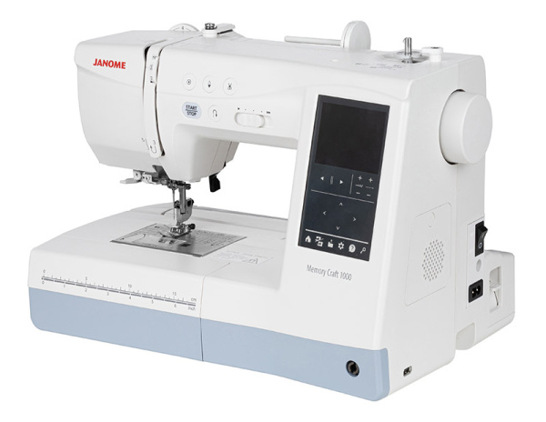 Швейно-вышивальная машина Janome Memory Craft 1000 Smoky Blue в интернет-магазине Hobbyshop.by по разумной цене