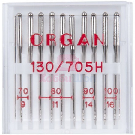 Универсальный набор стандартных игл ORGAN REG №70-100 (10 шт.) в интернет-магазине Hobbyshop.by по разумной цене