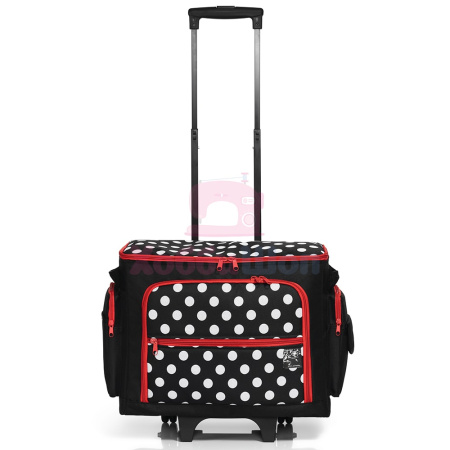 Сумка-чемодан для швейной машины Горох черно-белая 44x22x36 cм Prym 612630 в интернет-магазине Hobbyshop.by по разумной цене