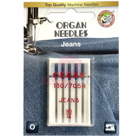 Набор игл джинс ORGAN JEANS №90 (5 шт.) в интернет-магазине Hobbyshop.by по разумной цене