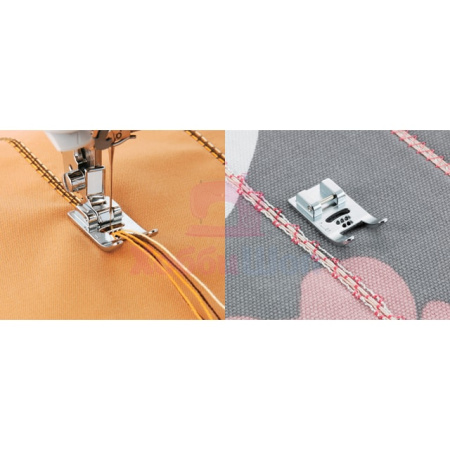 F019N Лапка для ш/м Brother для вшивания 5 шнуров XF1962-002